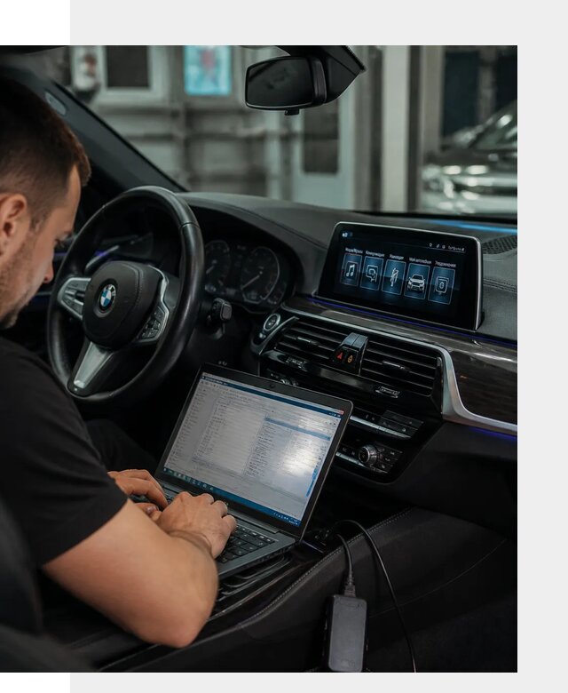 Русификация мультимедиа BMW для авто под ключ в Белогорске