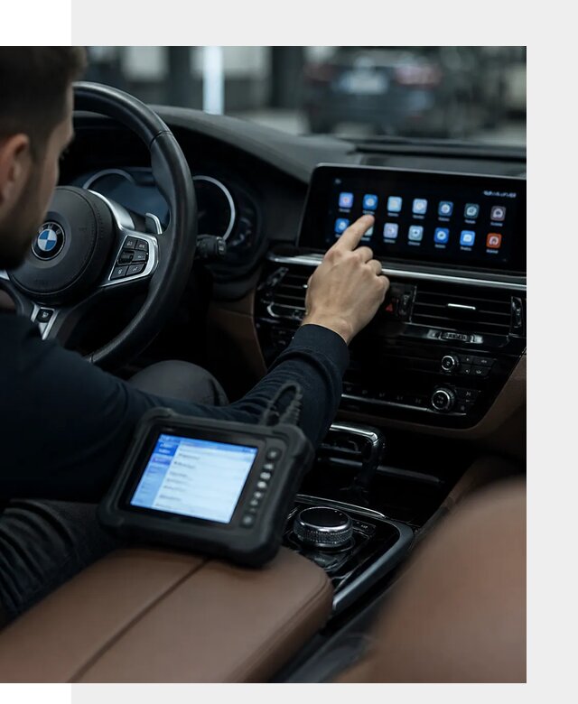 Установка приложений и мультимедиа сервисов BMW в Белогорске