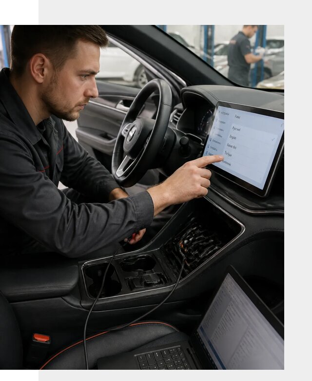 Профессиональная русификация BYD SONG Plus в Белогорске