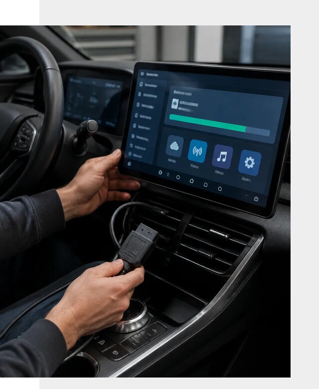 Установка приложений BYD для автомобиля под ключ в Белогорске