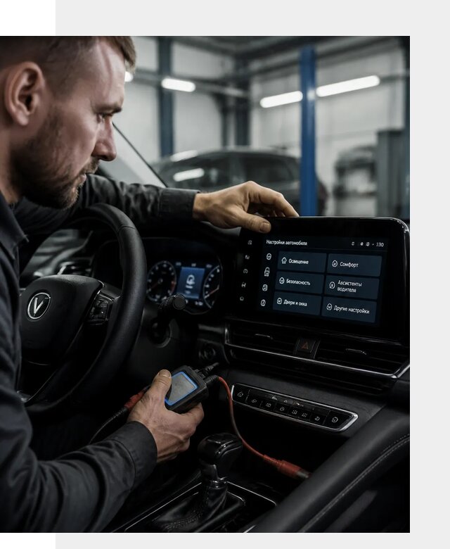 Русификация Changan CS55 и мультимедиа под ключ в Белогорске