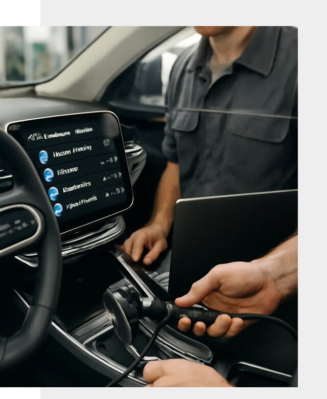 Установка приложений Geely для мультимедиа автомобиля в Белогорске