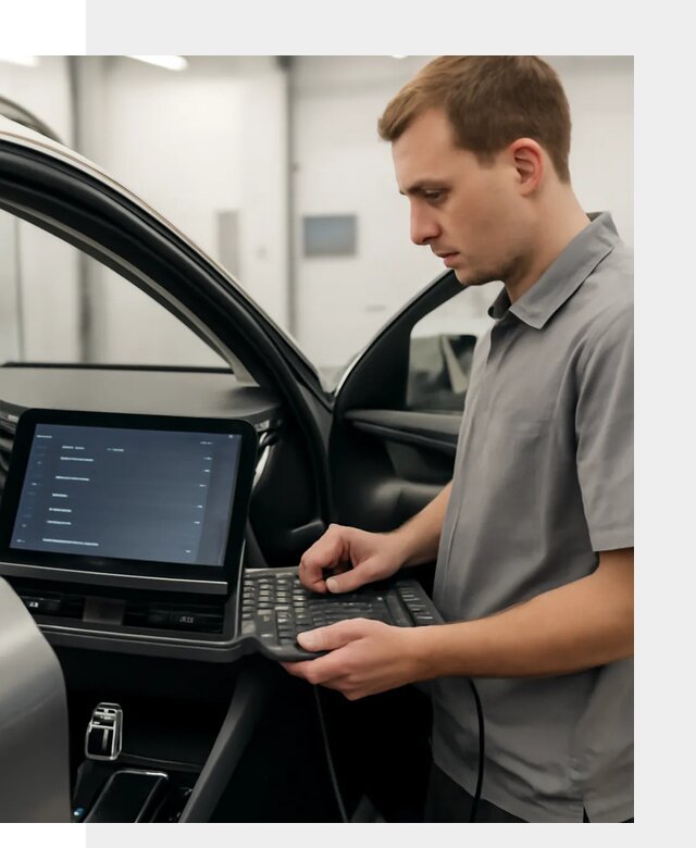 Русификация мультимедиа автомобилей Lynk Co в Белогорске