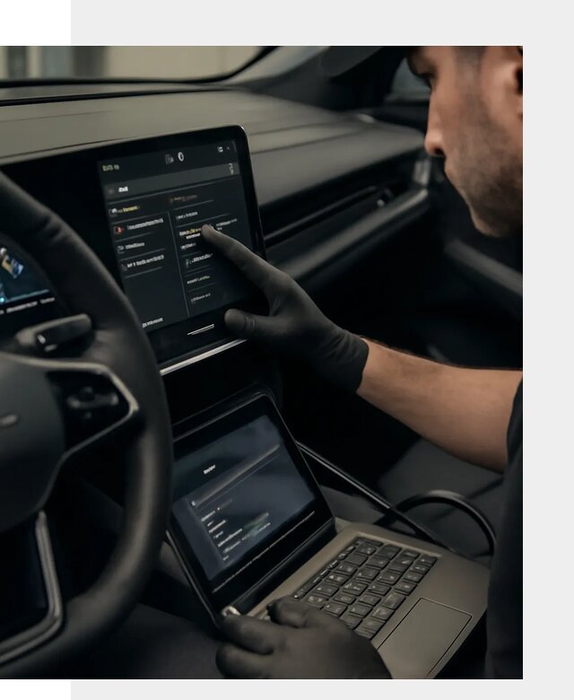 Русификация приборной панели Rising автомобиля в Белогорске