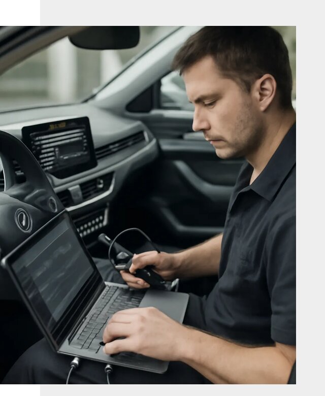 Настройка телематики автомобиля под ключ для авто в Белогорске