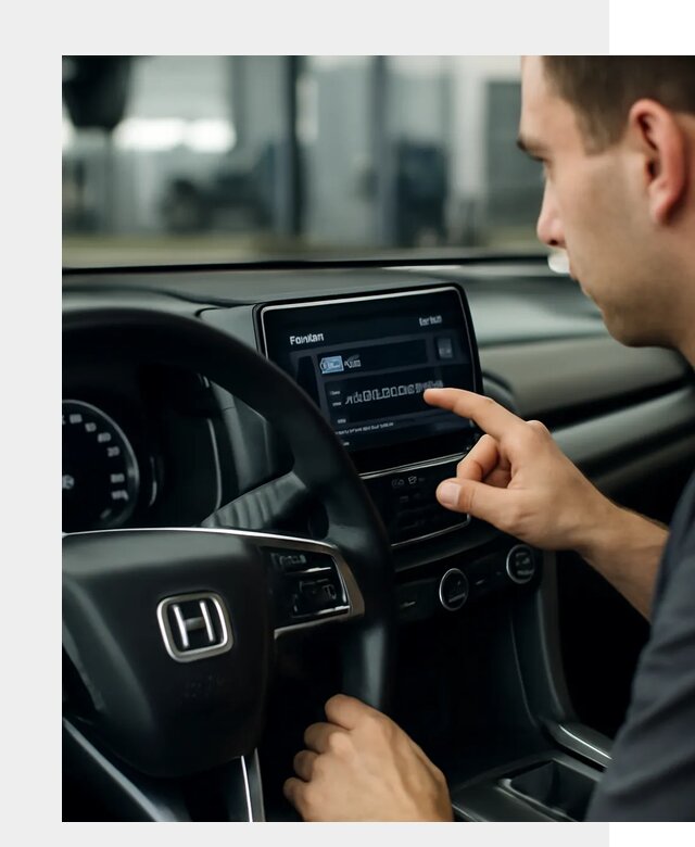 Русификация панели приборов Honda в Белогорске по цене 5101 ФастМобиль-Бгк