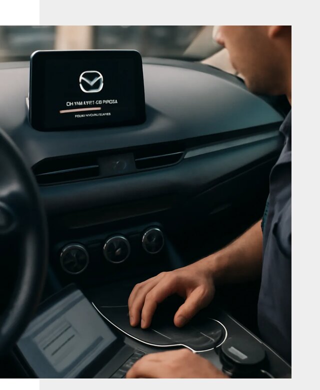 Установка приложений Mazda на мультимедийную систему в Белогорске