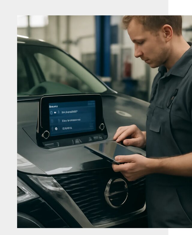 Русификация мультимедиа Nissan в Белогорске от 6631 р. | ФастМобиль-Бгк