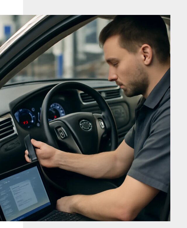 Русификация приборной панели Nissan для авто в Белогорске