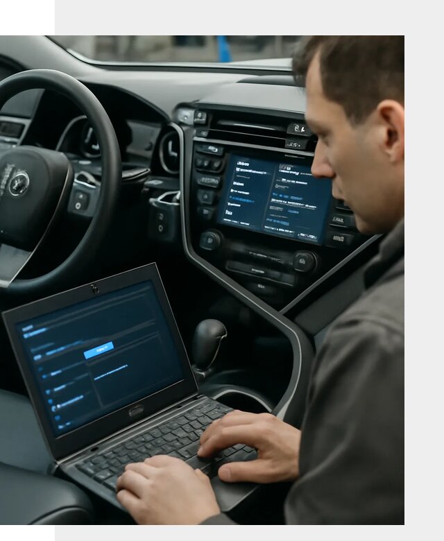 Русификация Toyota Camry 80 для мультимедиа в Белогорске